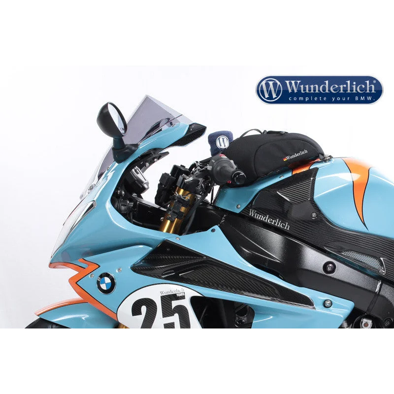 BMW S1000RR Screen (15-17) - Windscreen Bubble (455mm) - Smoked Grey