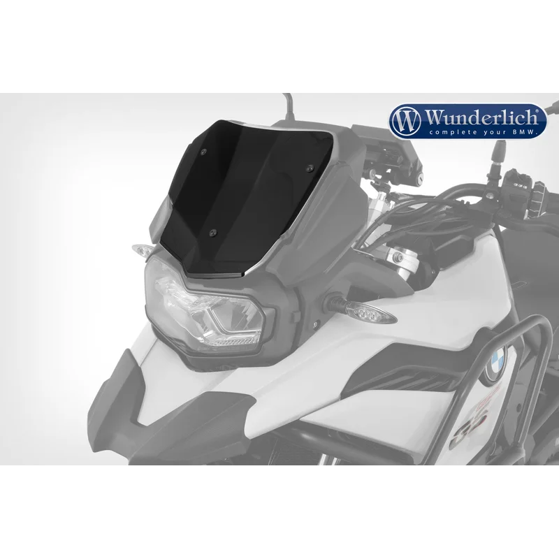 BMW F 750 / 850 GS Screen - Windscreen "FlowJet" - White