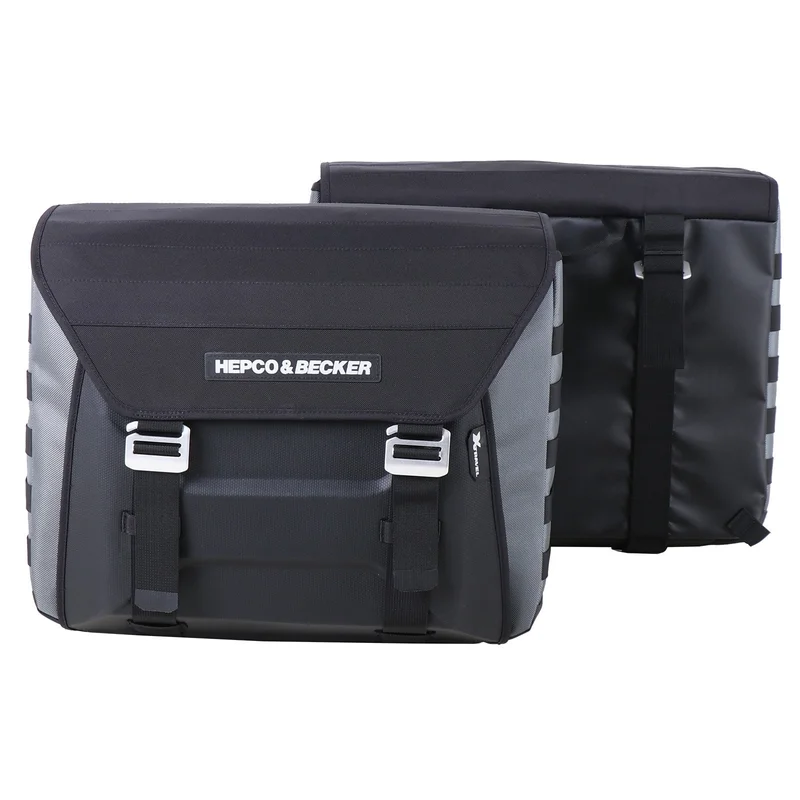 Sidecases 70L Per Pair X Travel (Universal with Plates) - Pair