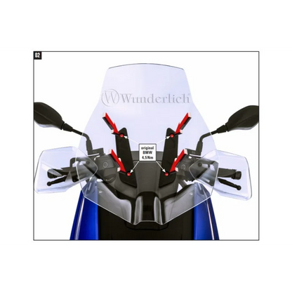 BMW C 400 X Ergonomics - Windscreen Marathon