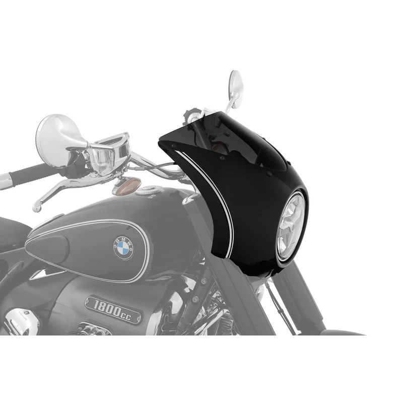 BMW R18 Styling - Cockpit Fairing (Sports) - Unpainted / Yes ( Black / Grey / Clear)