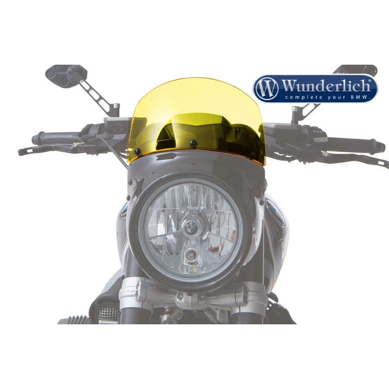BMW R NineT Screens - Vintage Screen (H:120mm) - Clear