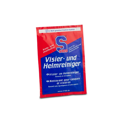 Helmet Maintenance:- Visor and Helmet Cleaner (Pouches)