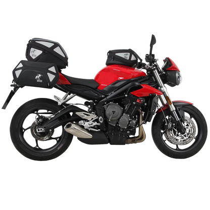 Triumph Street Scrambler Carrier - Sidecases 'C-Bow' (Left Side}