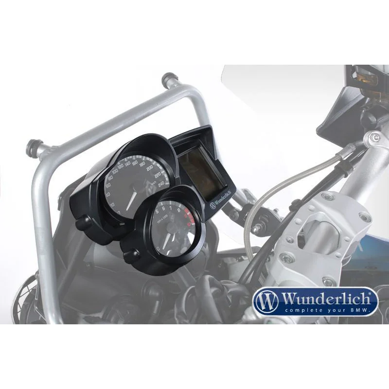 Instrument Surround with Visor - Black