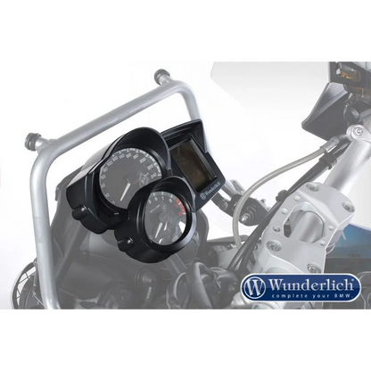 Instrument Surround with Visor - Black