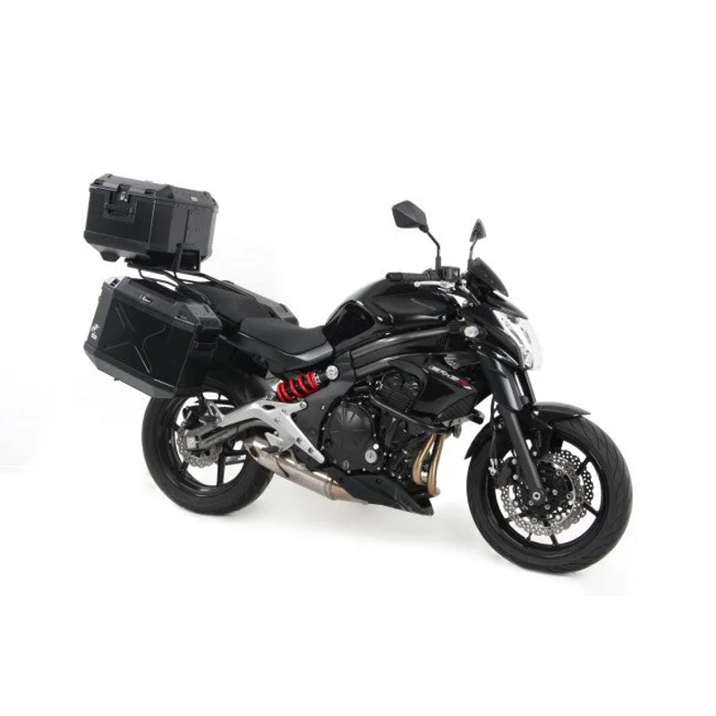 Kawasaki ER Series Carrier - Topcase - 2012- / Alu Rack (Fixed Hinge)