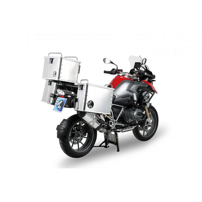 BMW R Series GS Carrier Sidecases - Hepco Becker - Black / Quick Release (Lock It)