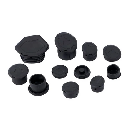 BMW R 1300 GSA Styling - Frame Protection Cover Caps (10-piece) - Black