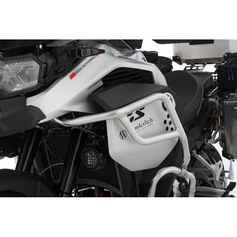 BMW F 900 GS Adventure Protection -Tank Guard - Silver / Tank Guard Only