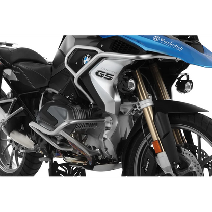 BMW R 1250 GS Protection - Engine Crash Bars "Edition 40 Years GS" - Natural Steel / Stainless Steel