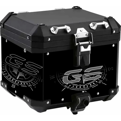BMW R Ser GS Styling - Topcase Side Vinyl - Triple Black