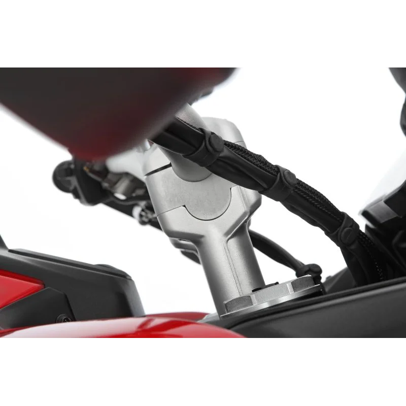 DUCATI Multistrada V4 Ergonomics - Risers 25mm - Silver