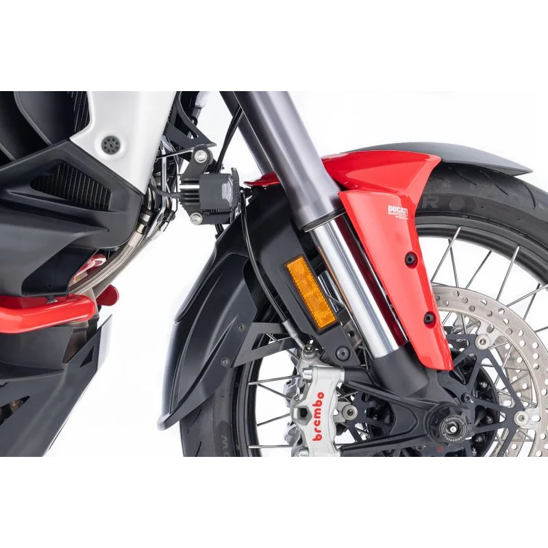 DUCATI Multistrada V4 Plastics - Extenda Fender (Front) - Black
