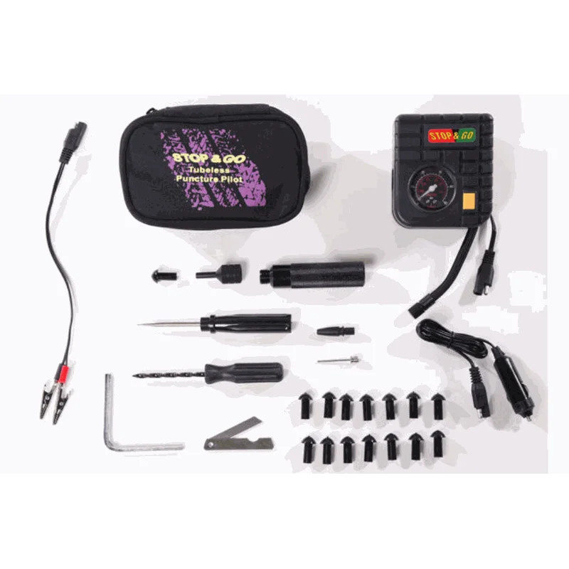Compressor & Tubeless Tire Plugger kit