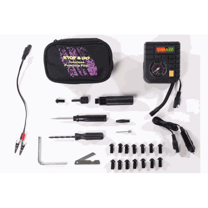 Compressor & Tubeless Tire Plugger kit