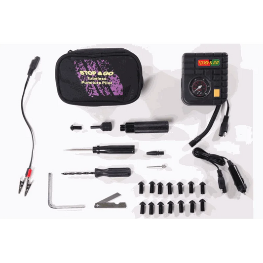 Compressor & Tubeless Tire Plugger kit