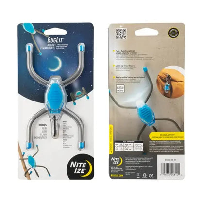 BUGLIT MICRO FLASHLIGHT - Blue