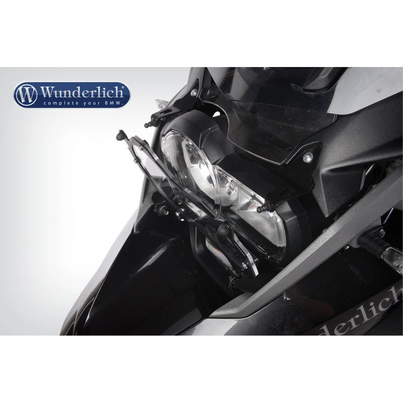 BMW GS Protection - Headlight Guard Foldable (Lexan Clear) - Clear