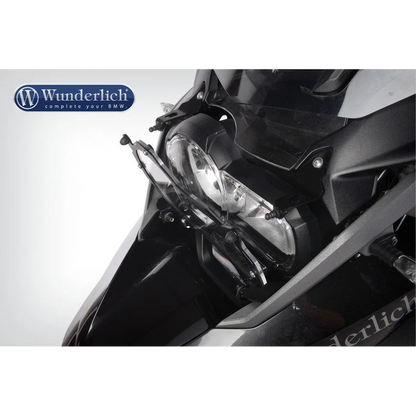 BMW GS Protection - Headlight Guard Foldable (Lexan Clear) - Clear