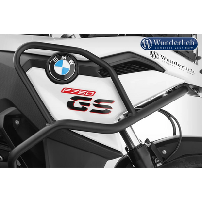 BMW F750GS Protection - "ADVENTURE" Tank Guard (Black) - Black