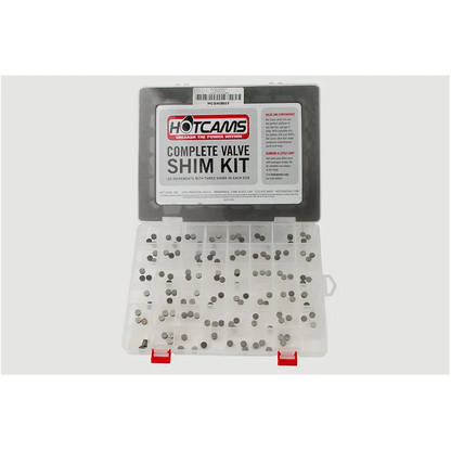 Valve Shim Kits by Hot Cams - 9.48mm Complete shim kit 1.20-3.50mm in .05mm increments