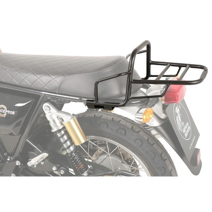 Royal Enfield Interceptor Carrier Topcase - Tubed Carrier - Black