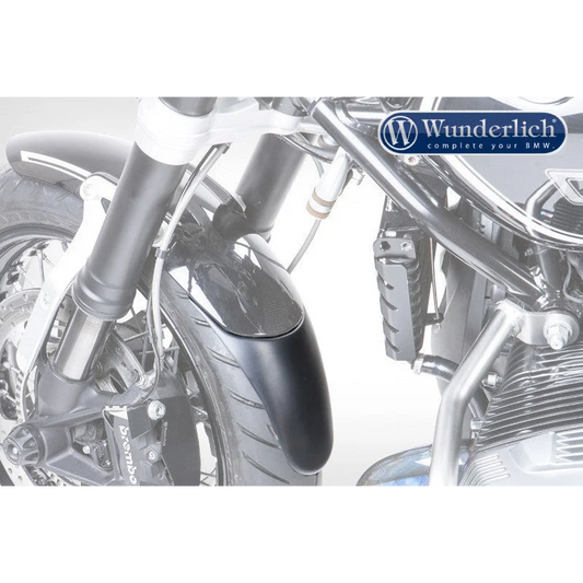 BMW R NineT Plastics - Front Fender Extender ( Matte Black)