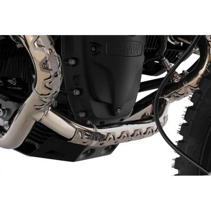 BMW R 12 Protection - DAKAR Header Pipe Guard - Silver