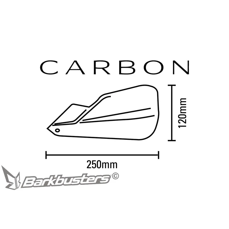 Deflectors - Carbon by Barkbusters
