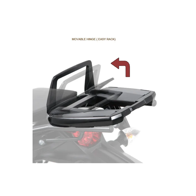 BMW F800GS Carrier Topcase - Movable Hinge (Easy Rack)