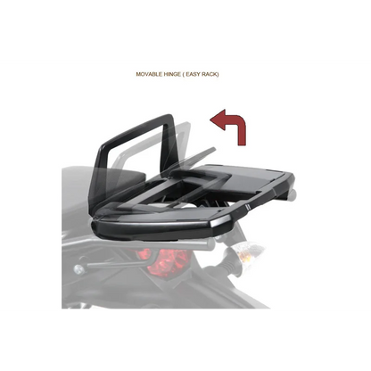 BMW F800GS Carrier Topcase - Movable Hinge (Easy Rack)