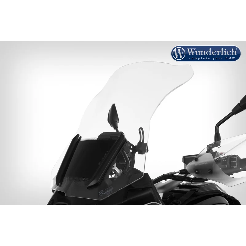 BMW Series GS Screen - Windscreen Marathon (H: 524 mm) - Smoked Grey / No - Can be brought seperately