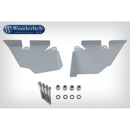 BMW R Series GS Protection - Passenger Seat Recess Cover - Silver