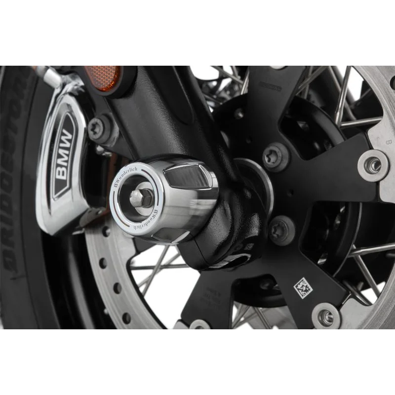 BMW R-Series Protection - Slider Axle (Front) - Black