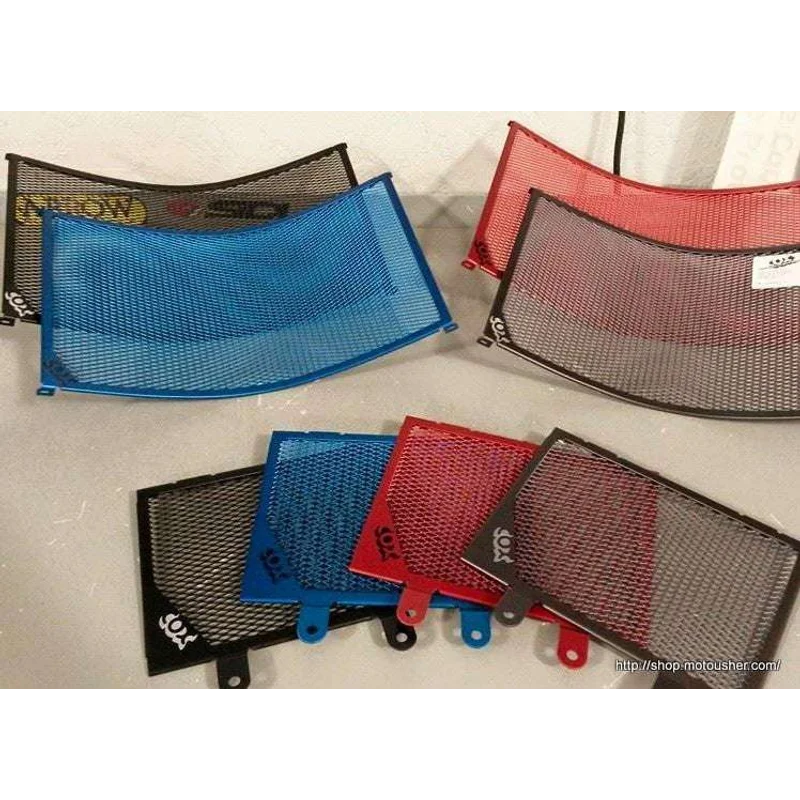 Yamaha Protection - Radiator Guard & Oil Cooler Guard - Black / Radiator + Oil Guard