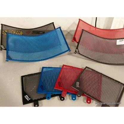 Yamaha Protection - Radiator Guard & Oil Cooler Guard - Black / Radiator + Oil Guard