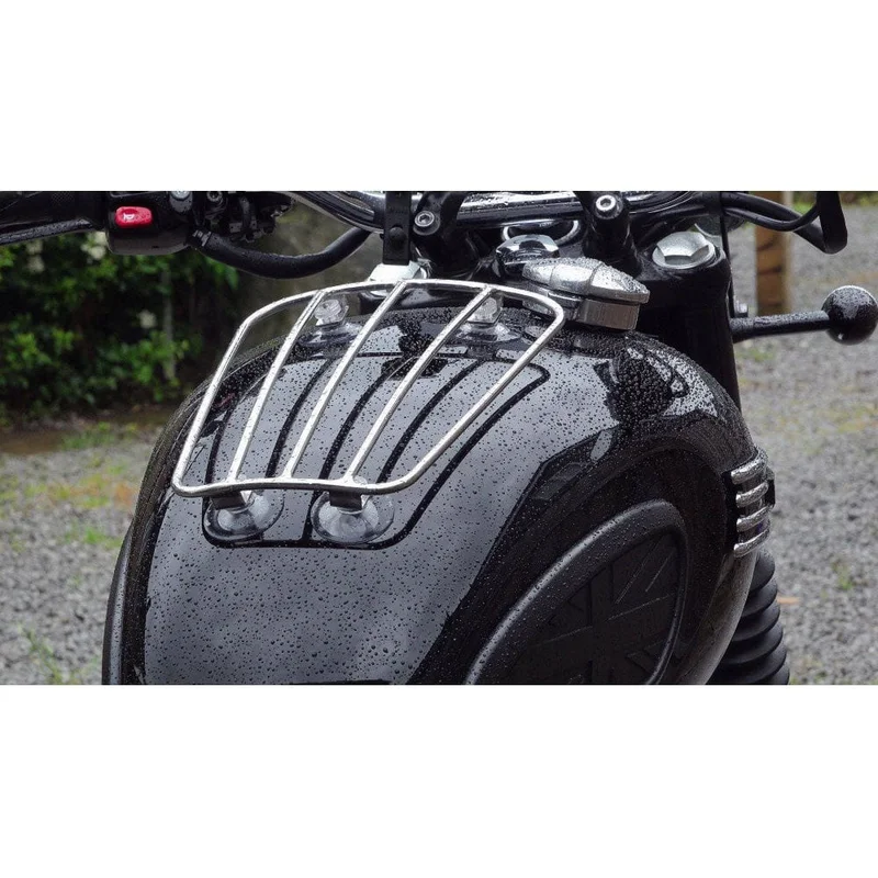 Universal Carrier Aero Parcel Rack - Stainless Steel - Stainless Steel