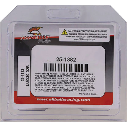 Wheel Bearing Kit (1382) - Front