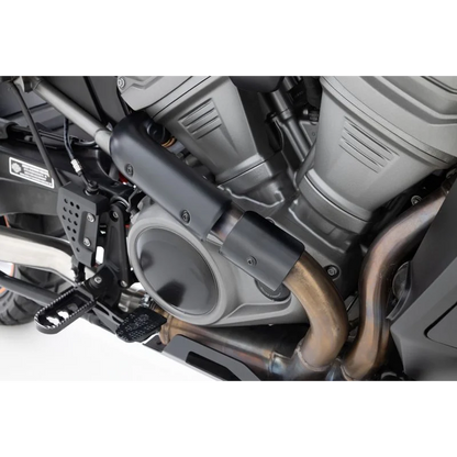 HD Pan America 1250 Protection - Manifold Heat Shield - Black