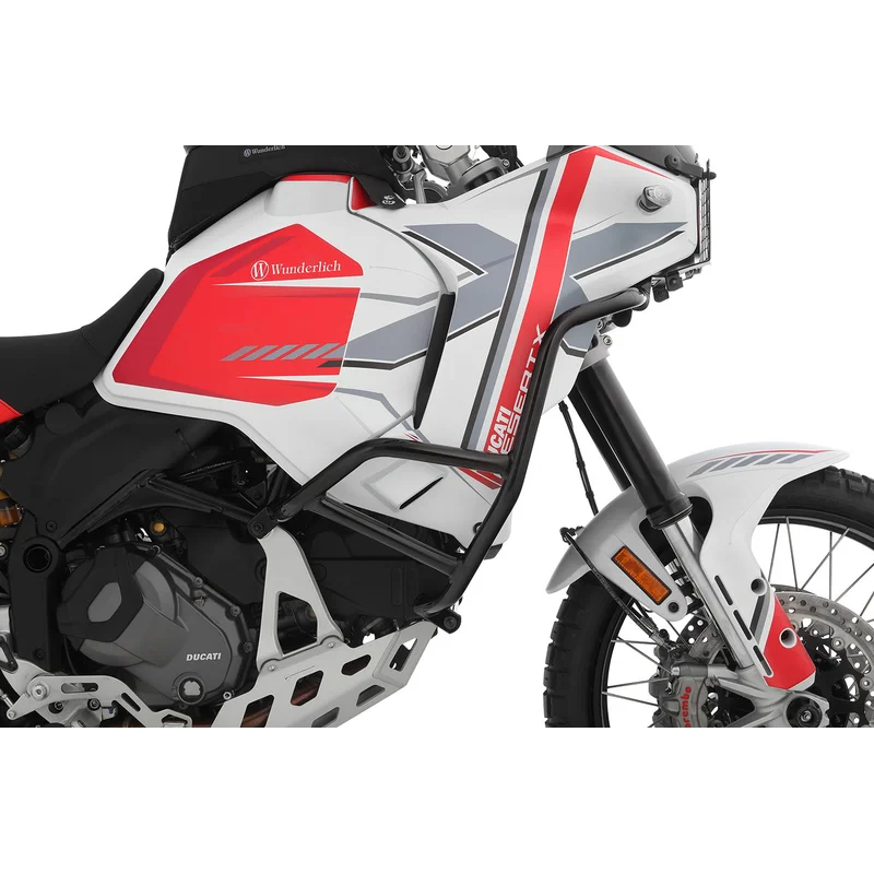 Ducati Desert X Protection - Tank Guard (Black) - Fits Original Skid Plate