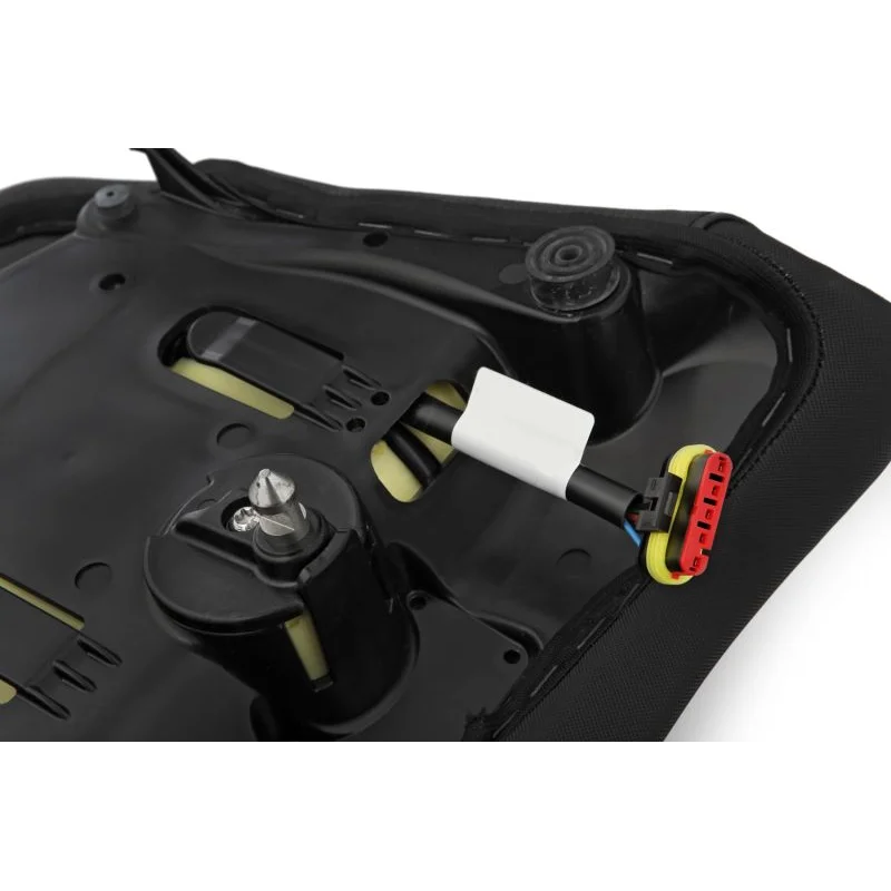 DUCATI Multistrada V4 Ergonomics -"Active Comfort" (Heating) Rider Seat - Black-Red / Standard