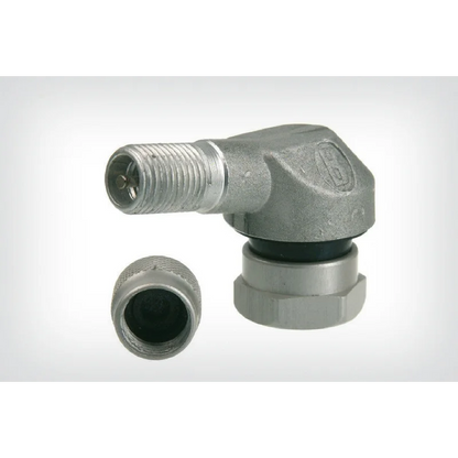 Tyre pressure Valve 90° stem adapter ( aluminium)