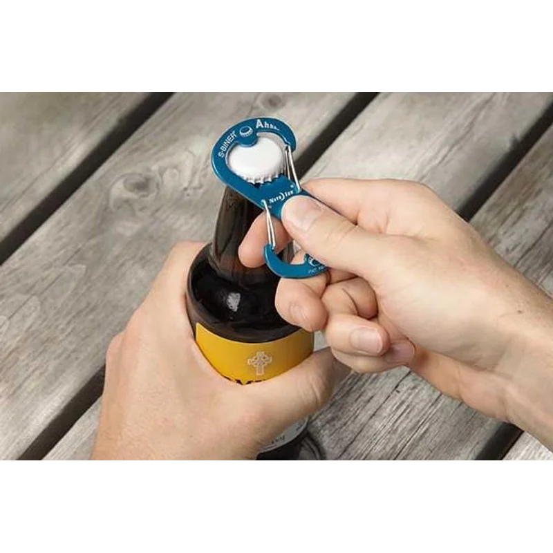 S-Biner with Bottle Opener (SS) - Stainless Steel / Stainless Steel