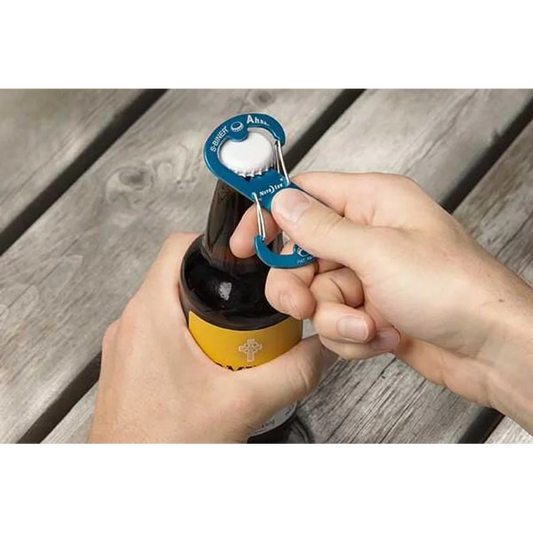 S-Biner with Bottle Opener (SS) - Stainless Steel / Stainless Steel