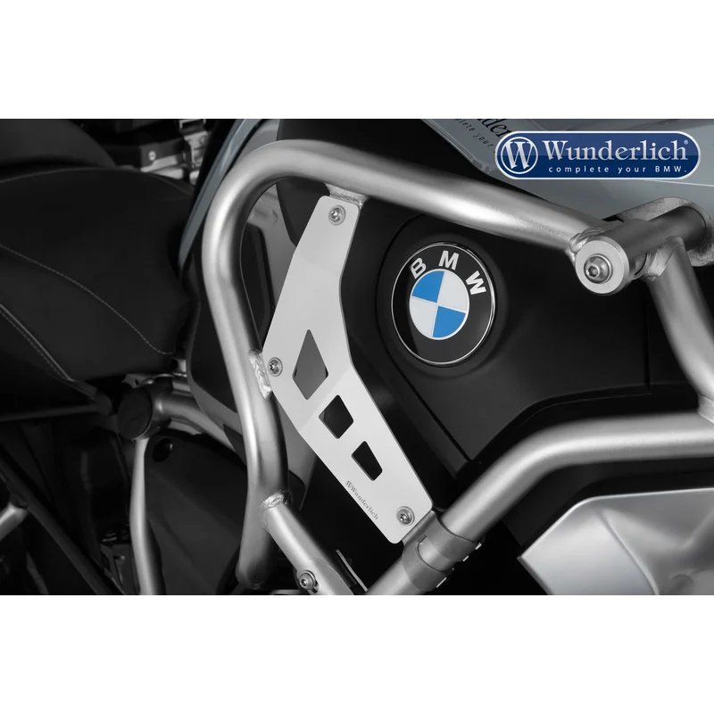 BMW R1250GSA Protection - Filler Plate for Reinforcement Bar - Black