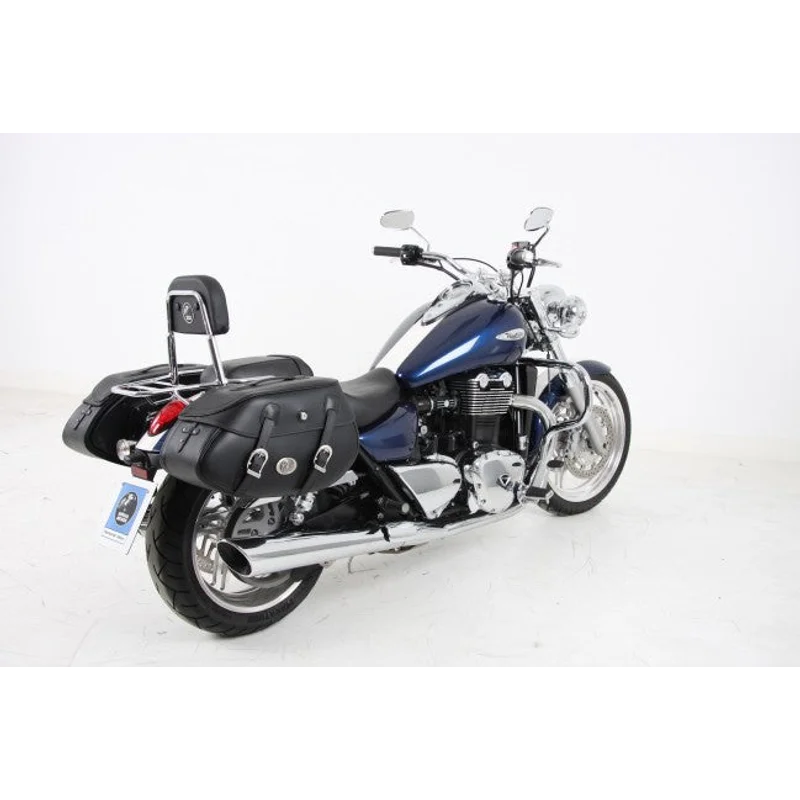 Triumph Thunderbird 1600 Sidecases Carrier - C-Bow - Chrome