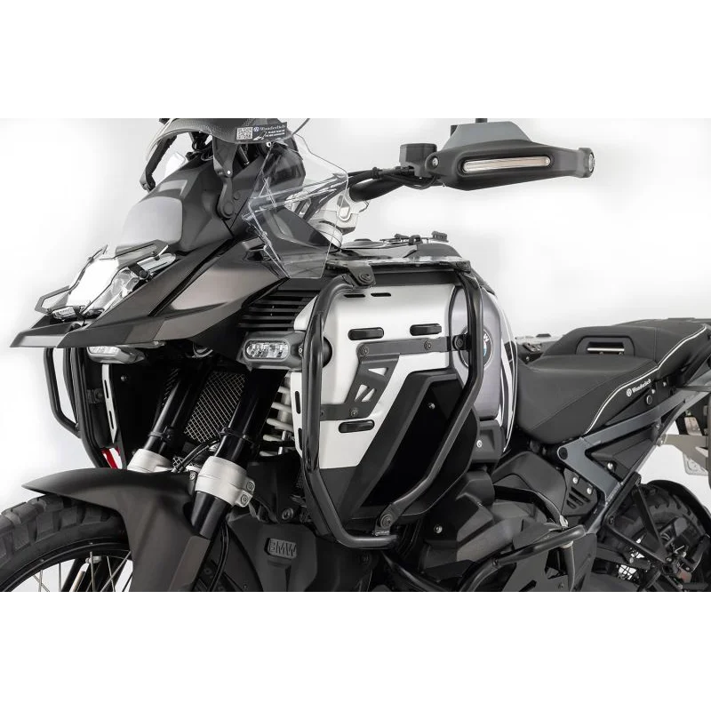 BMW R 1300 GSA Protection - Extension bracket Tank Guard (ULTIMATE) - Silver-Black