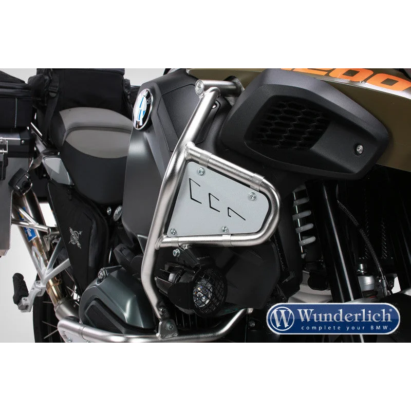 BMW R1200GSA Protection - Rock Guard Set for Tank Guard (OEM) - Silver