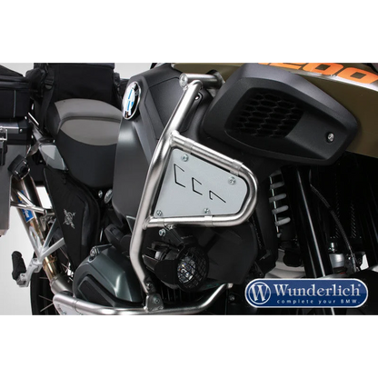BMW R1200GSA Protection - Rock Guard Set for Tank Guard (OEM) - Silver